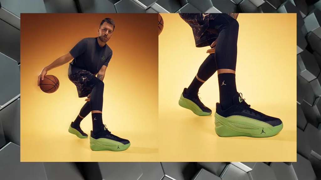 Jordan Luka 5 Venom technical performance breakdown - Illusion Green and Black