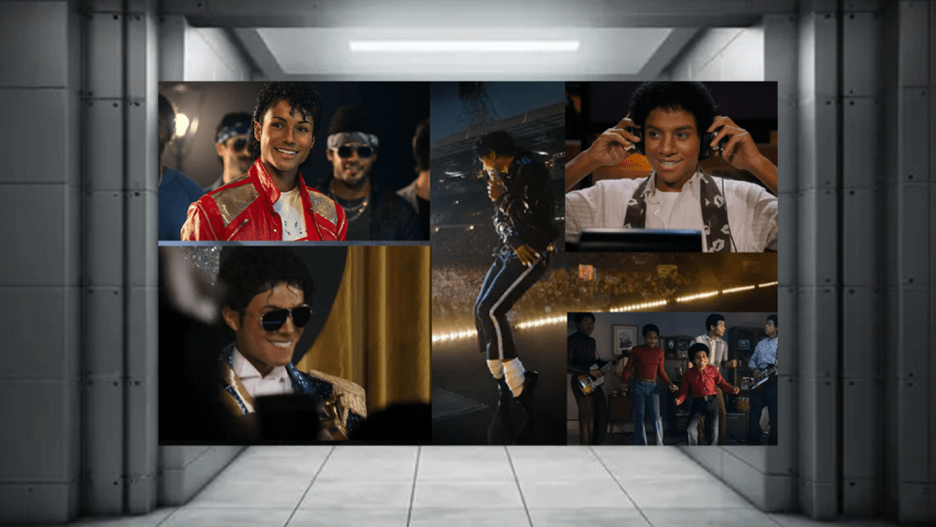 A luxury 3D conceptual silver vault featuring a floating chrome loafer and polished metallic structures, representing the 'Decked Out Originals' and Michael Jackson investigative archive.
