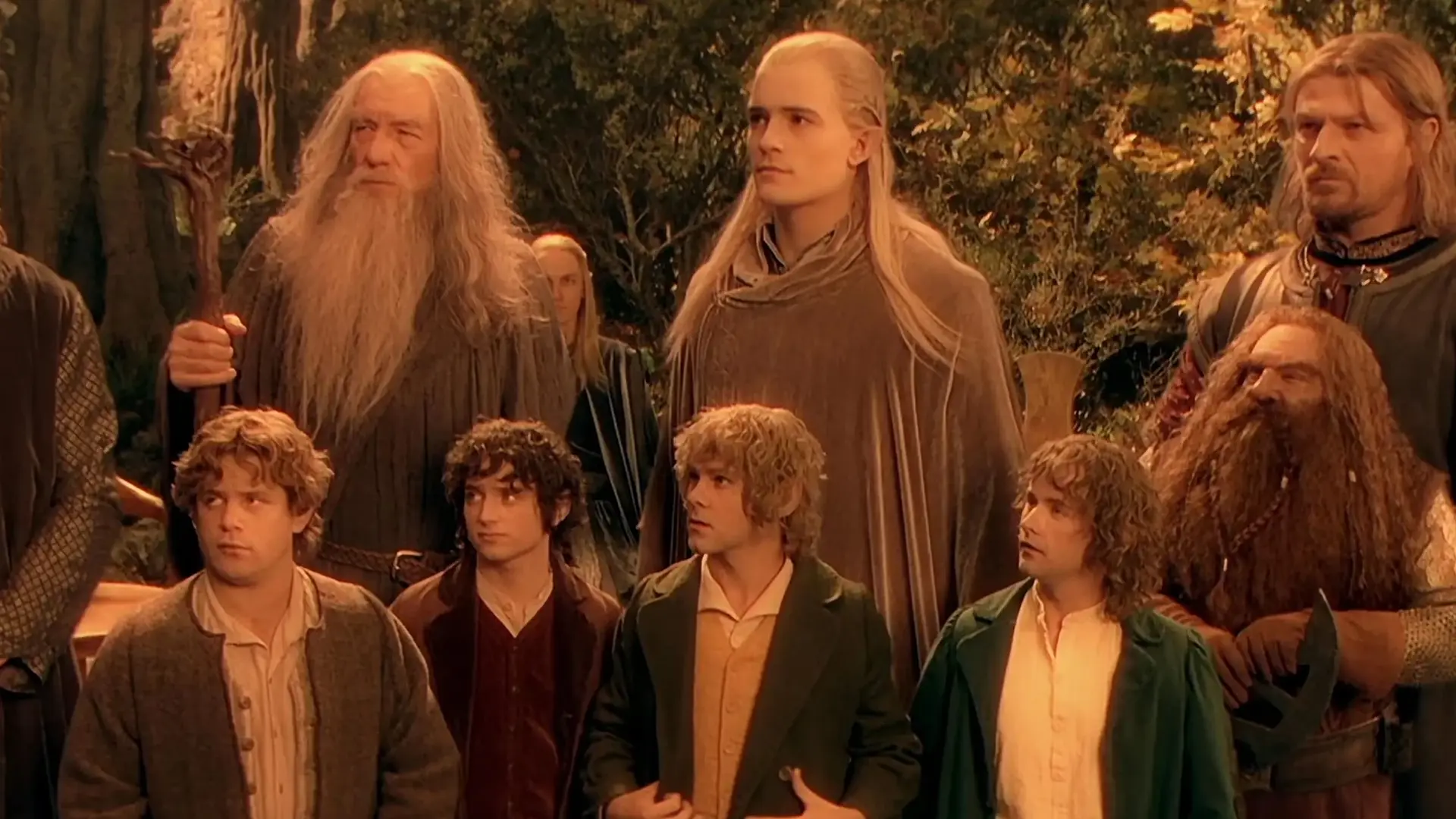 Technical close-up of a Weta Workshop 'Bigature' model from Fellowship of the Ring, showcasing the high-density polyurethane sculpting and micro-texture stone effects used to achieve cinematic scale.