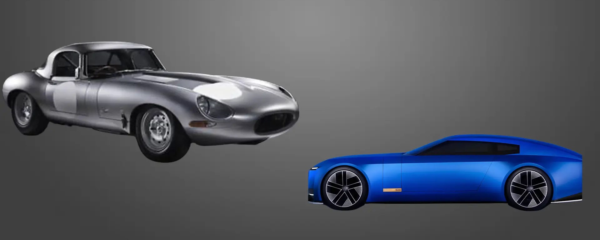 The Jaguar 16-bar horizontal 'Strikethrough' motif, a technical design element representing the brand's shift toward linear, software-driven automotive aesthetics.