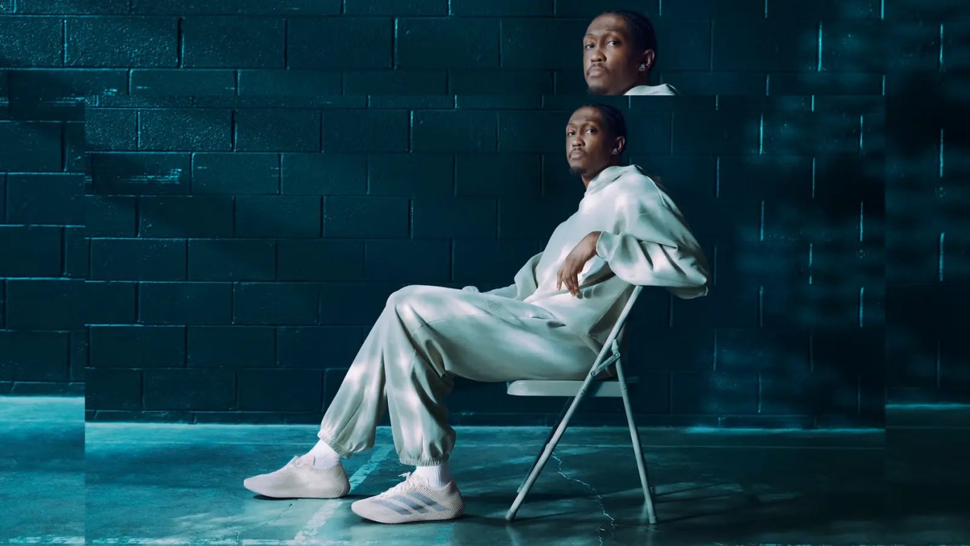 NBA star Jalen Williams modeling the 3D-printed Adidas CLIMACOOL LACED in the official Spring 2026 campaign.