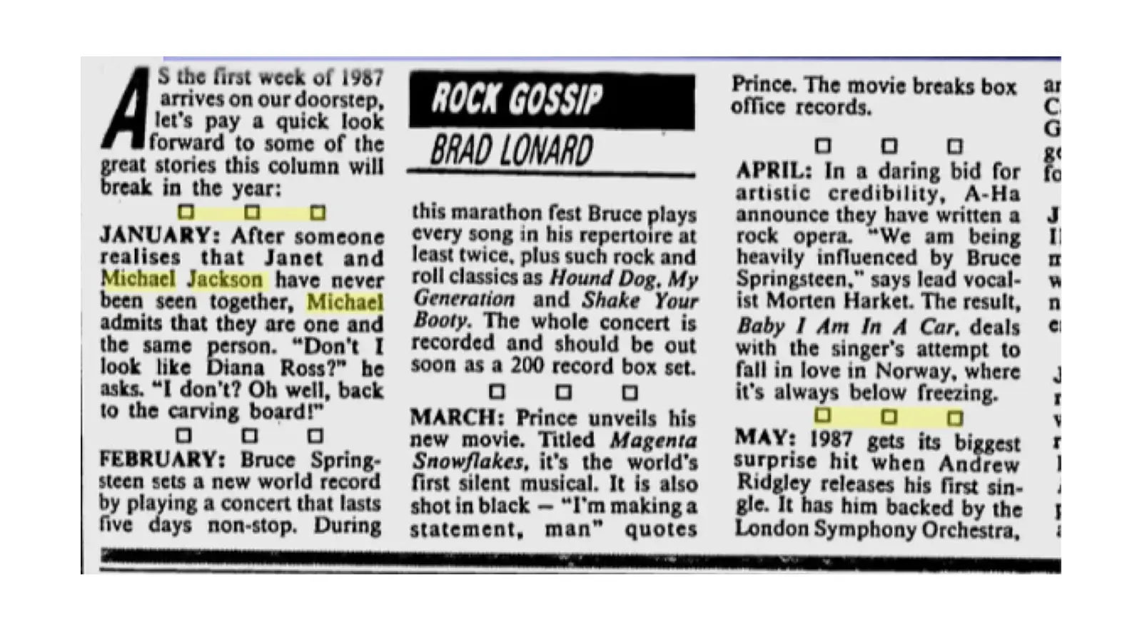 A collection of 1990s tabloid newspaper clippings featuring sensationalized headlines about Michael Jackson's appearance and lifestyle prior to 1993.