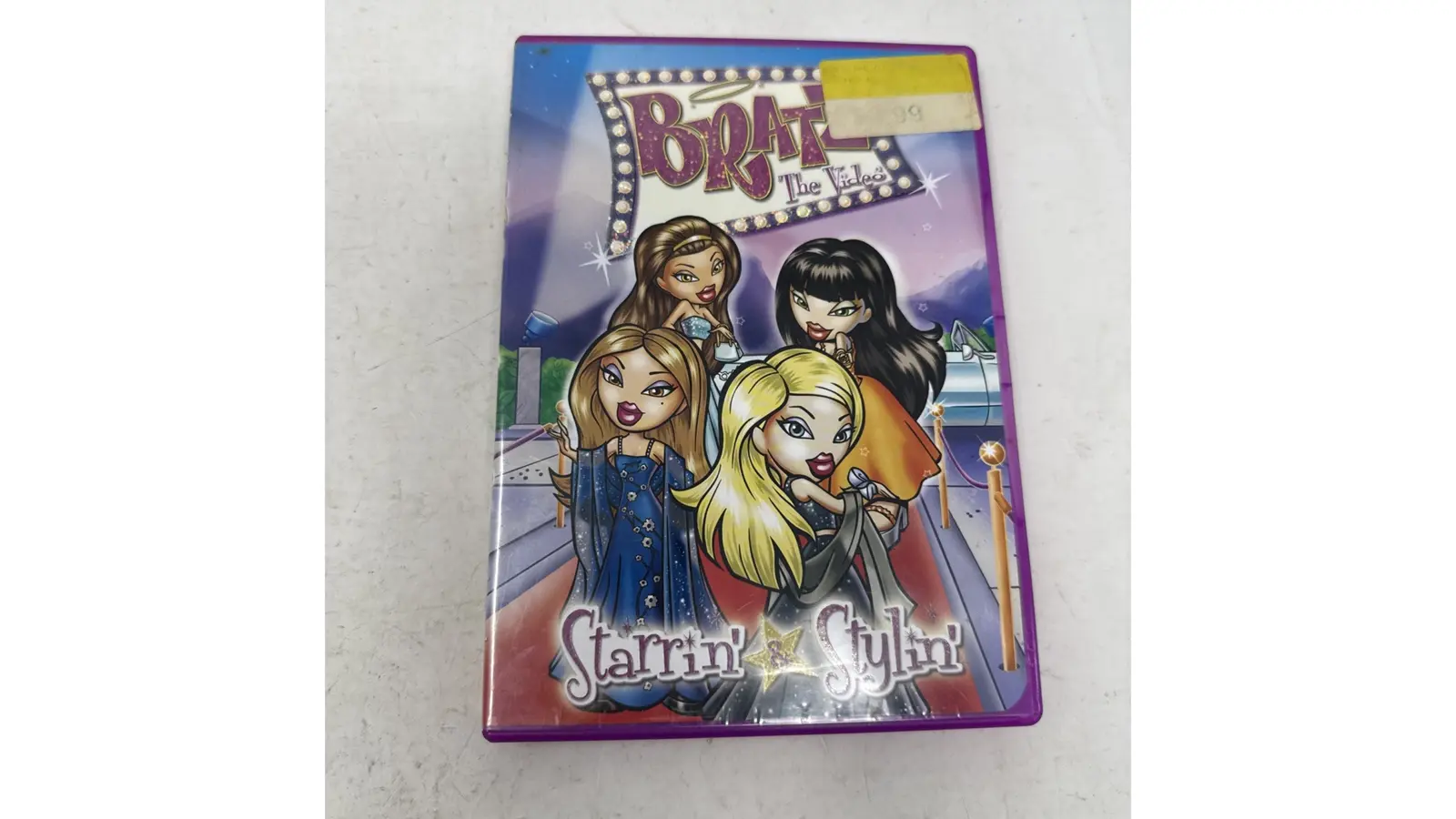 he 2004 Bratz: Starrin' & Stylin' DVD collectible packaging, a peak example of 2000s novelty hardware.