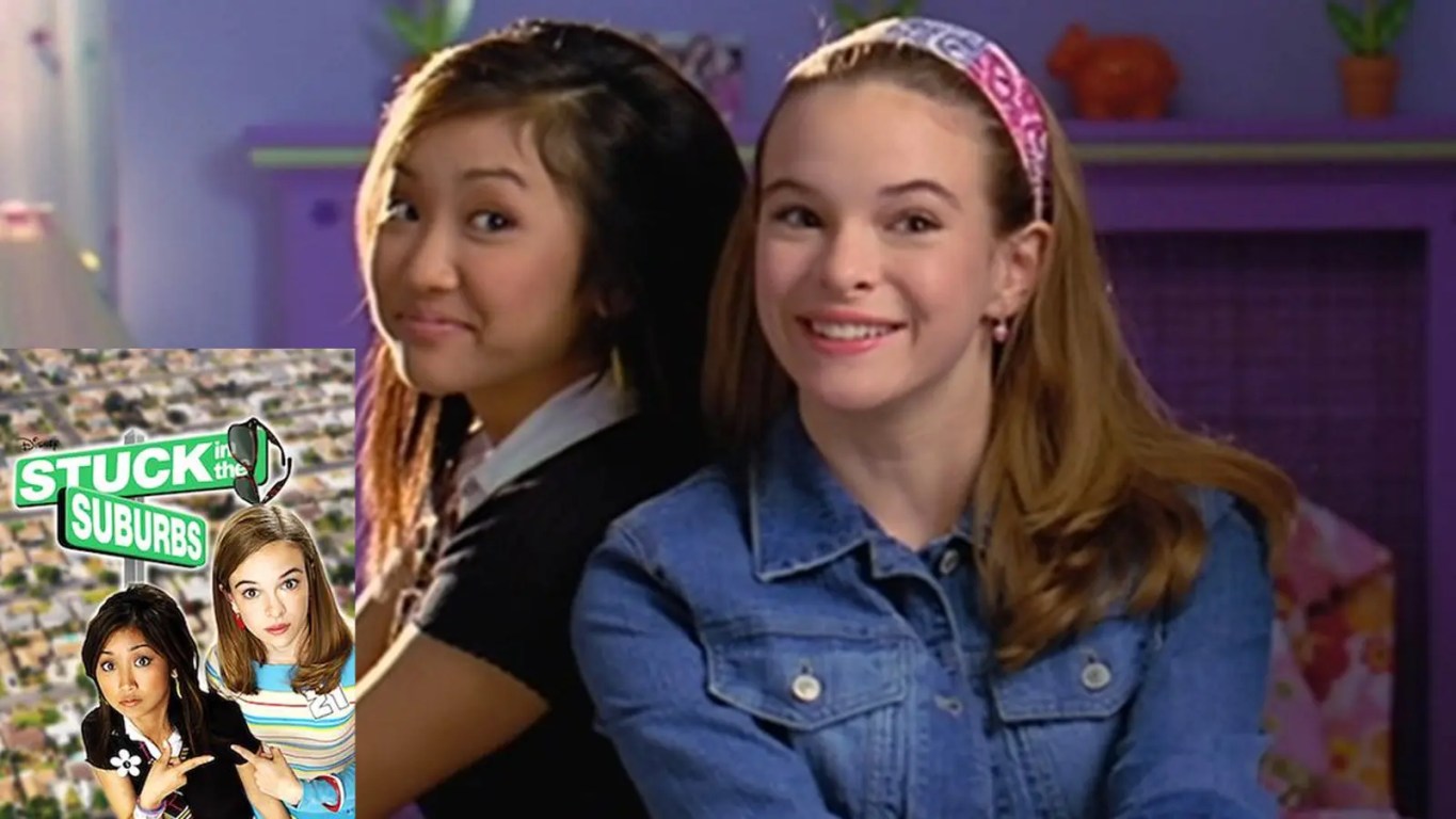 Brenda Song and Danielle Panabaker in Stuck in the Suburbs (2004) wearing Y2K-themed clothing.