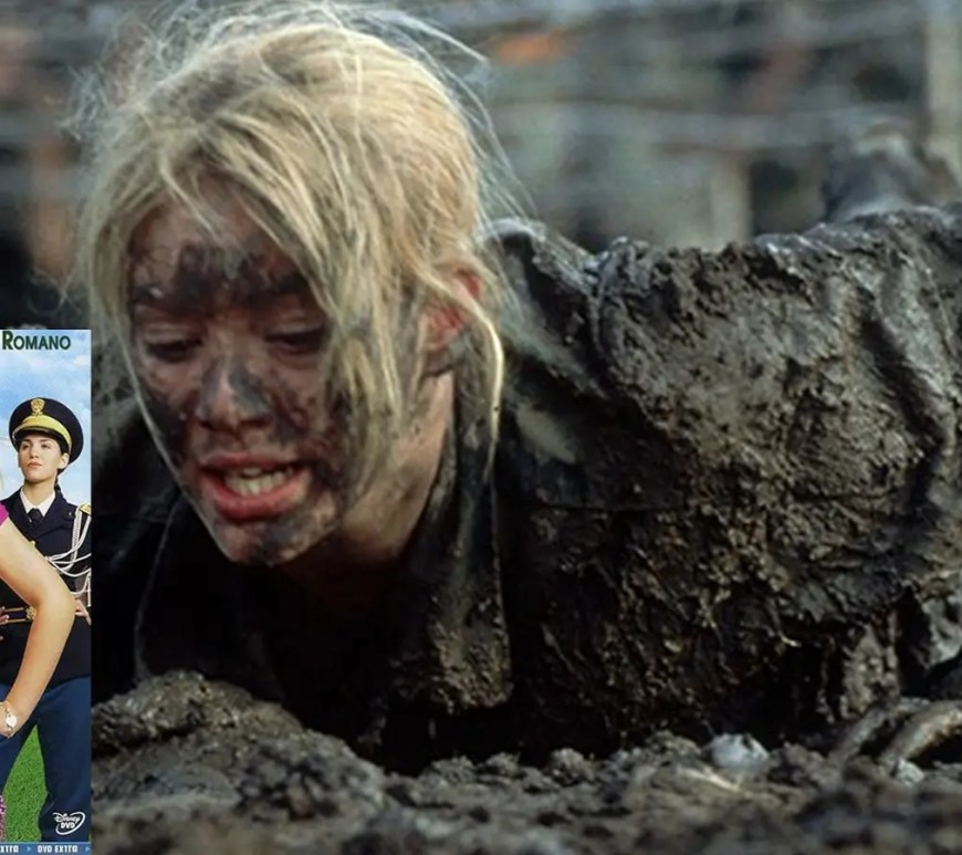 Hilary Duff performing a on the cover of Cadet Kelly