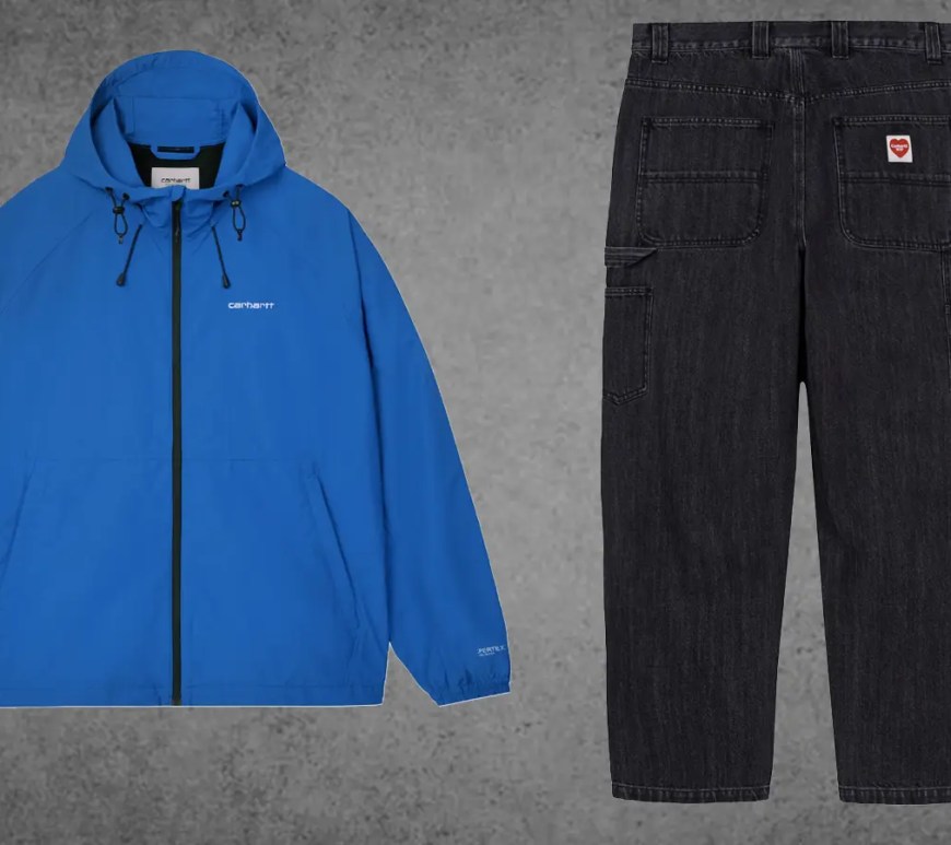 A look at the Carhartt WIP Belmar Jacket and Belmont Pant in raw denim.