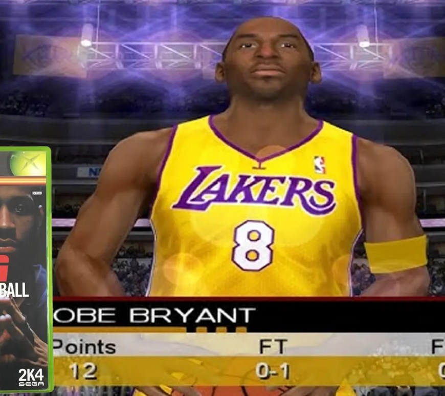 In-game screenshot of the 24/7 Mode, showing a custom player on a street court in Los Angeles