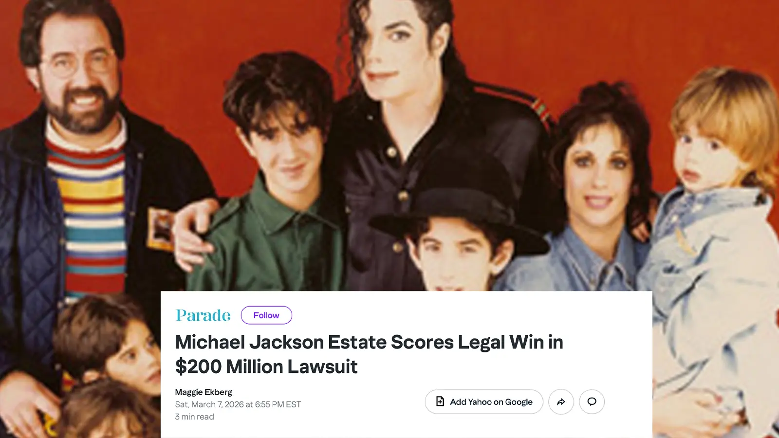 A 25-Year Turn: An Update on the Michael Jackson and Cascio Family Situation