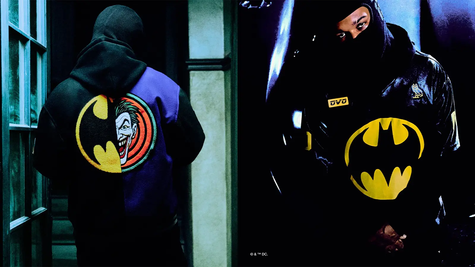 The Boy Meets Gotham: Inside the OVO x DC ‘Batman & The Joker’ Collection