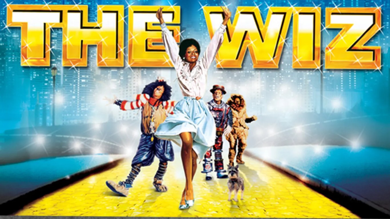 Visual depiction of The Wiz (1978) and the DVD Color against a grey background.
