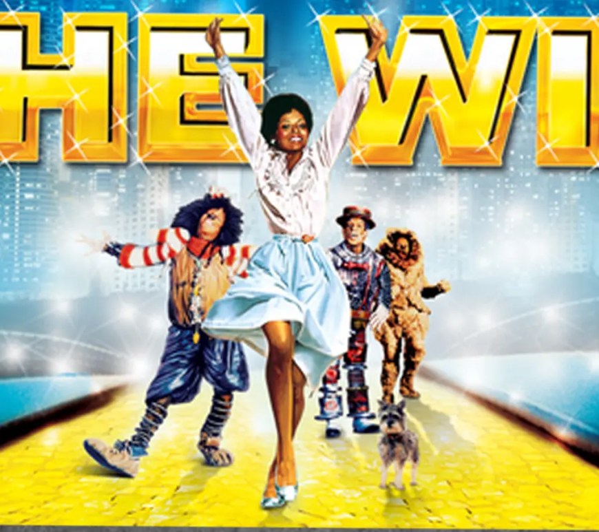 Visual depiction of The Wiz (1978) and the DVD Color against a grey background.