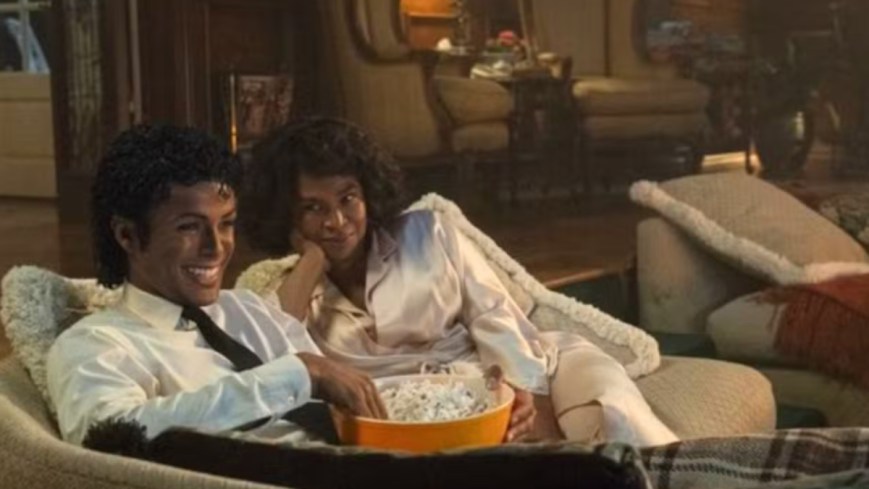 Nia Long and Katherine Jackson in the MICHAEL movie (2026)