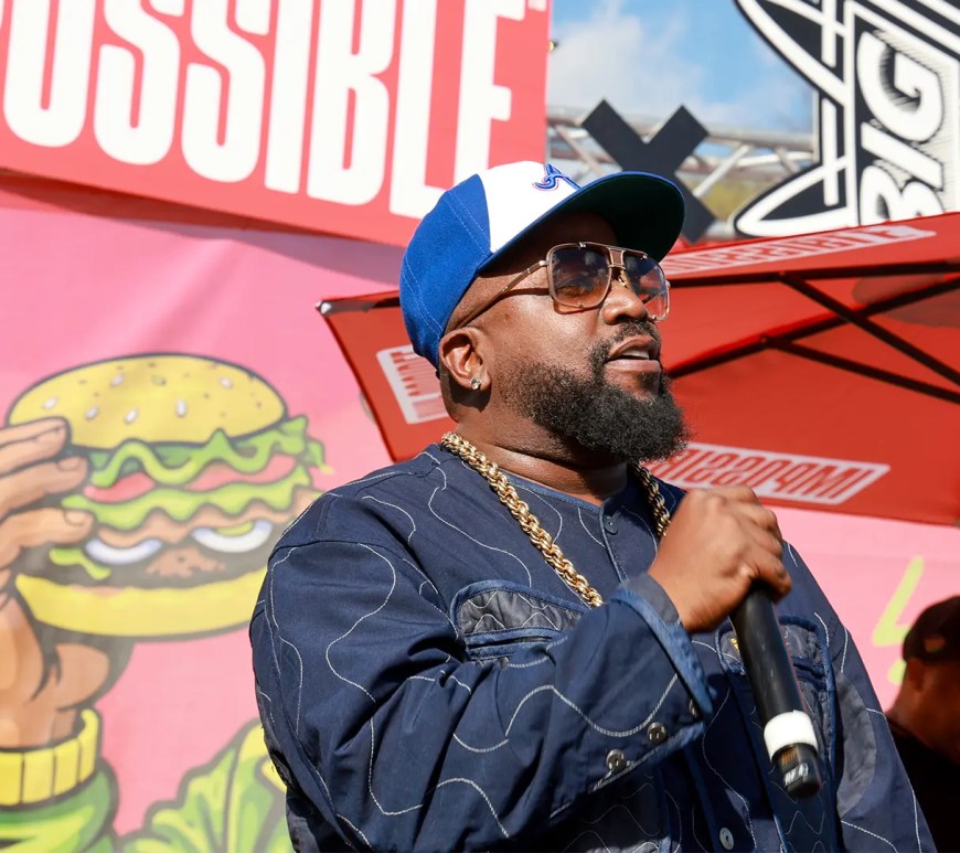 Big Boi performing live at the Impossible x Big Boi: 404 Taste the Block festival at Smorgasburg Atlanta, April 4, 2026.