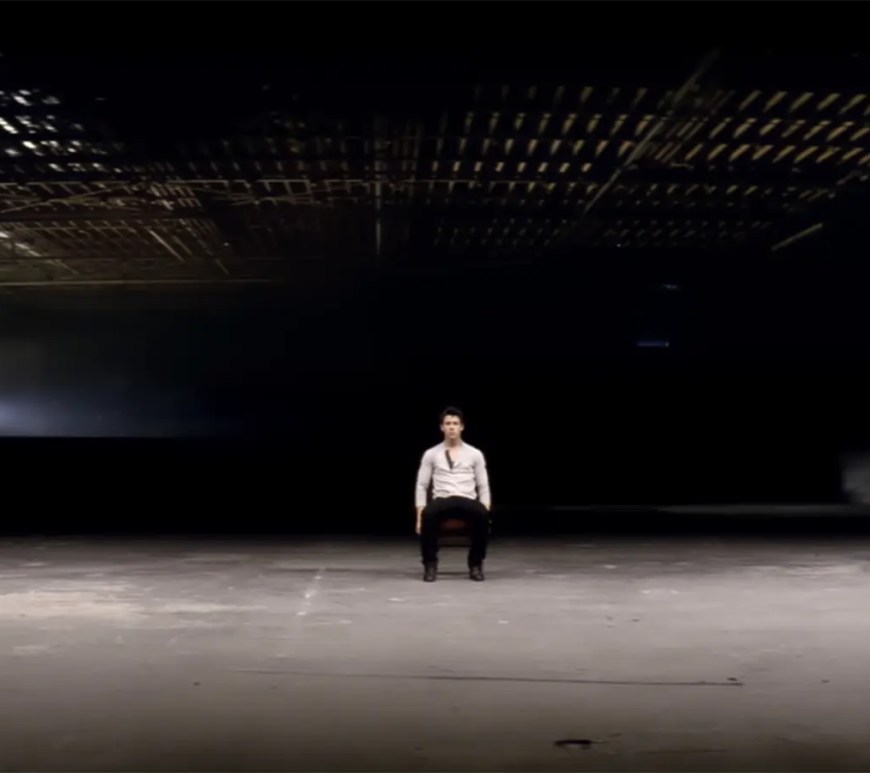 The Jonas Brothers in the music video for their 2009 single "Paranoid"