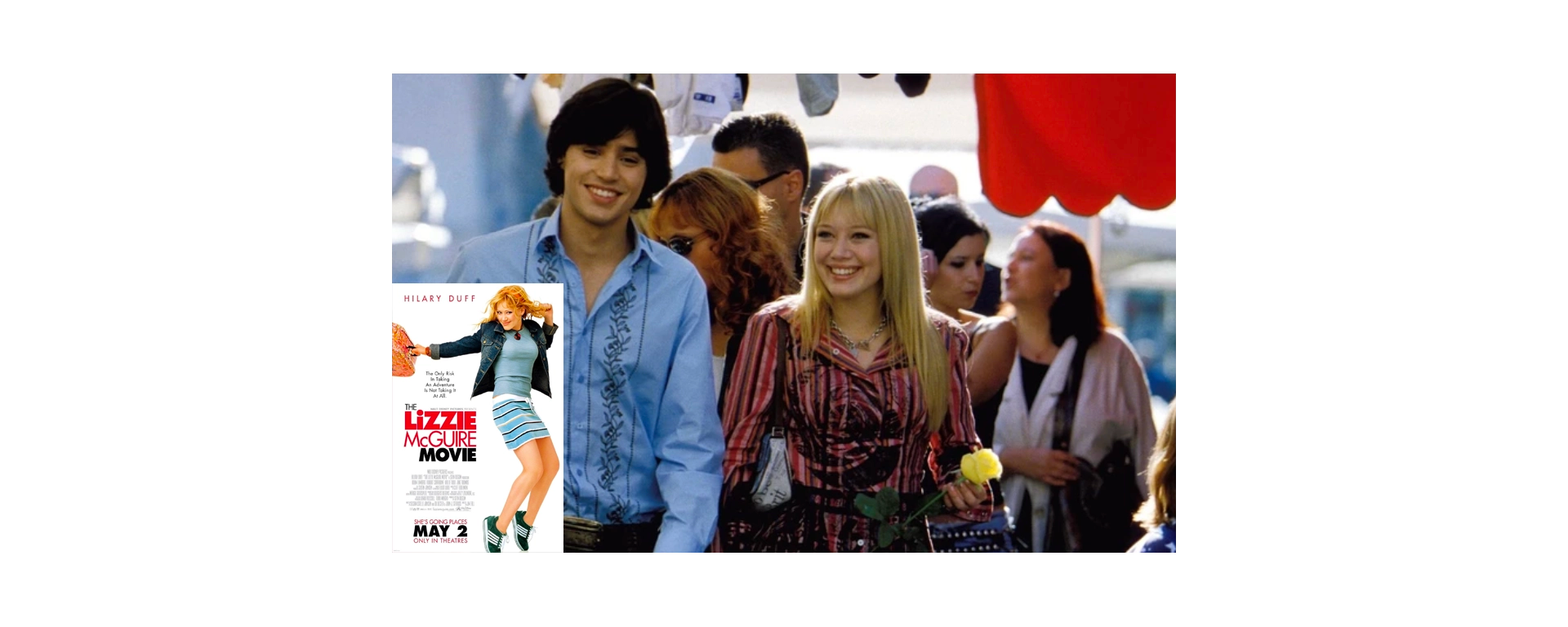 A still from the Lizzie McGuire movie (2003)