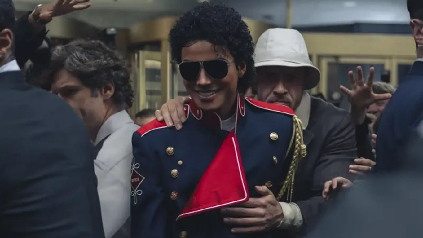 A still of Jaafar Jackson as Michael Jackson for 'MICHAEL' (2026)