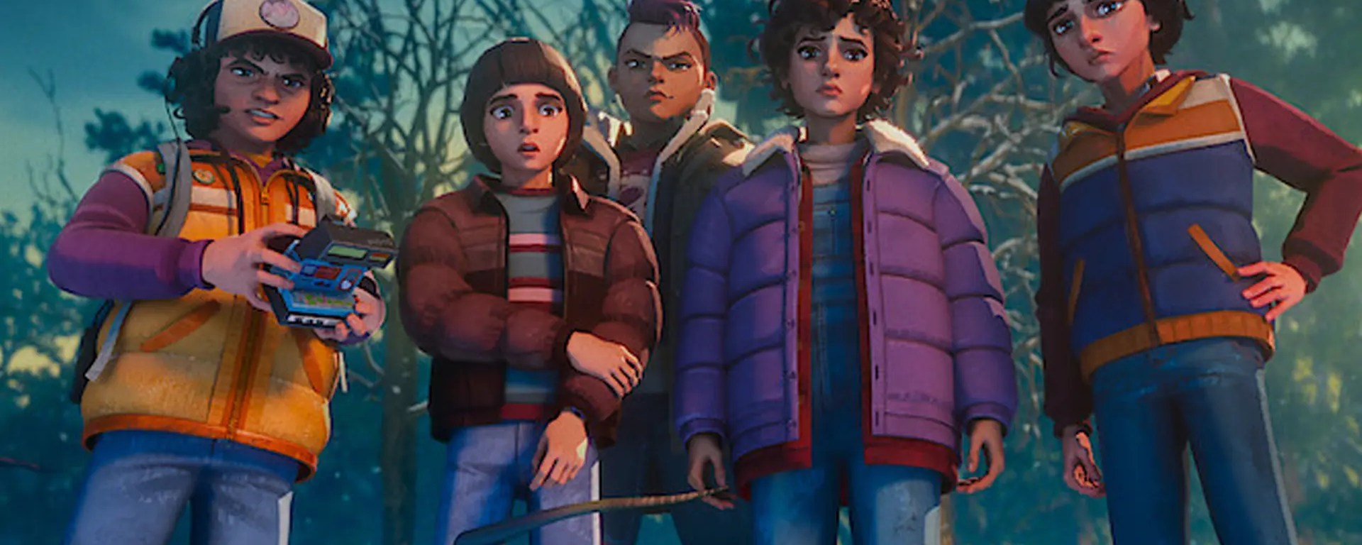 A still from the upcoming netflix series "Tales From 85'