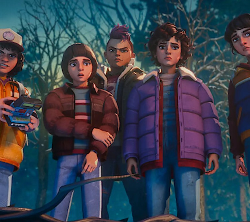 A still from the upcoming netflix series "Tales From 85'