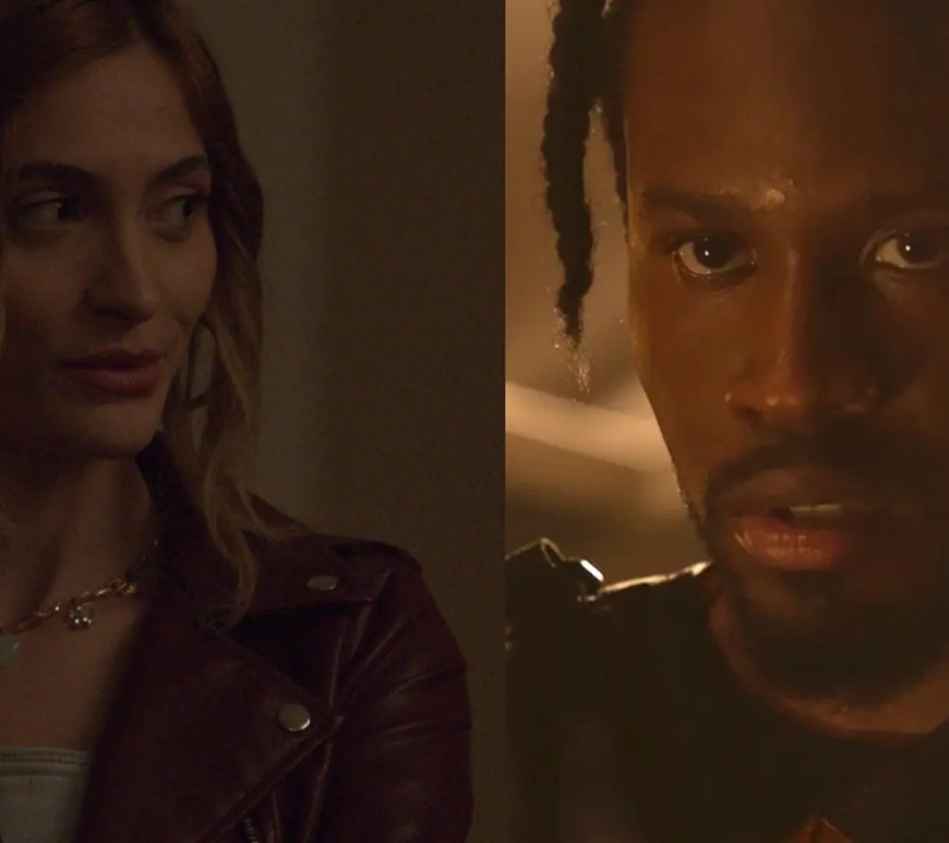 A still of Paris Jackson and Shameik Moore in "One Spoon of Chocolate"