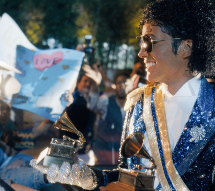 A still of Jaafar Jackson from "Michael" (2026)