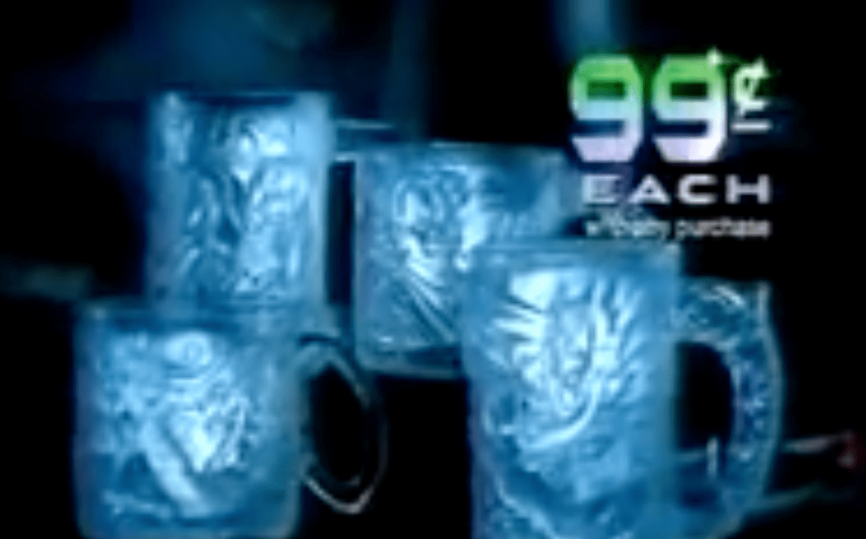 A look at the Batman Forever x McDonalds glass cups from 1995.