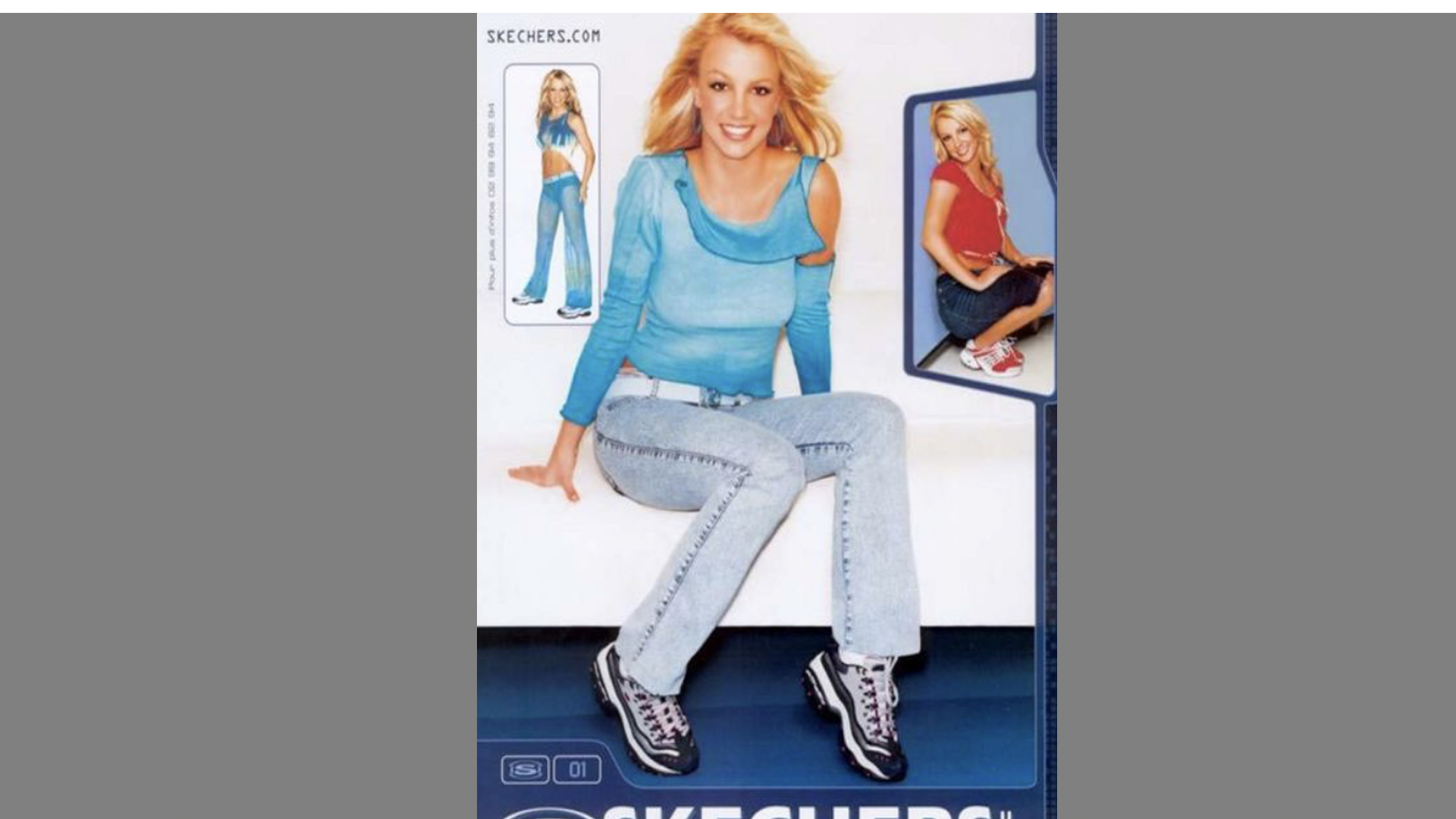 [THE FILES] 179 : Britney Spears x Skechers: “It’s the S” (1999–2002)