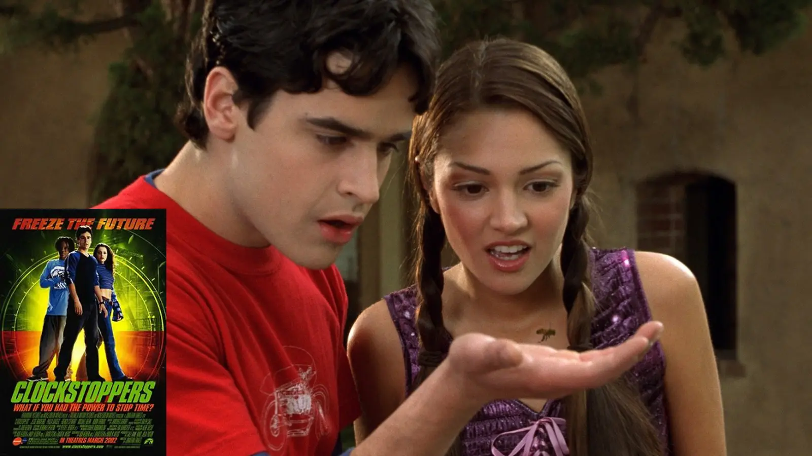 A still from the 2002 film Clockstoppers