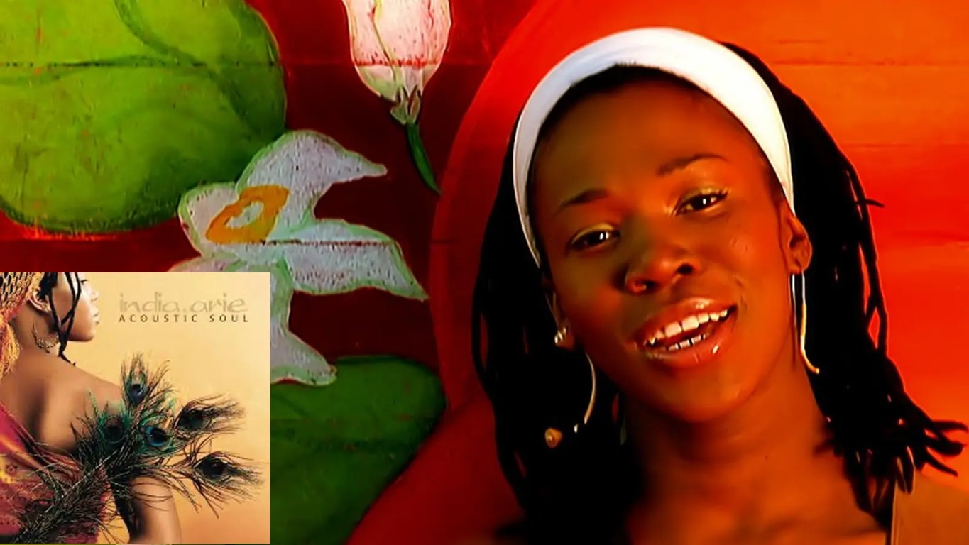A still from India Arie's 2001 single "Video"
