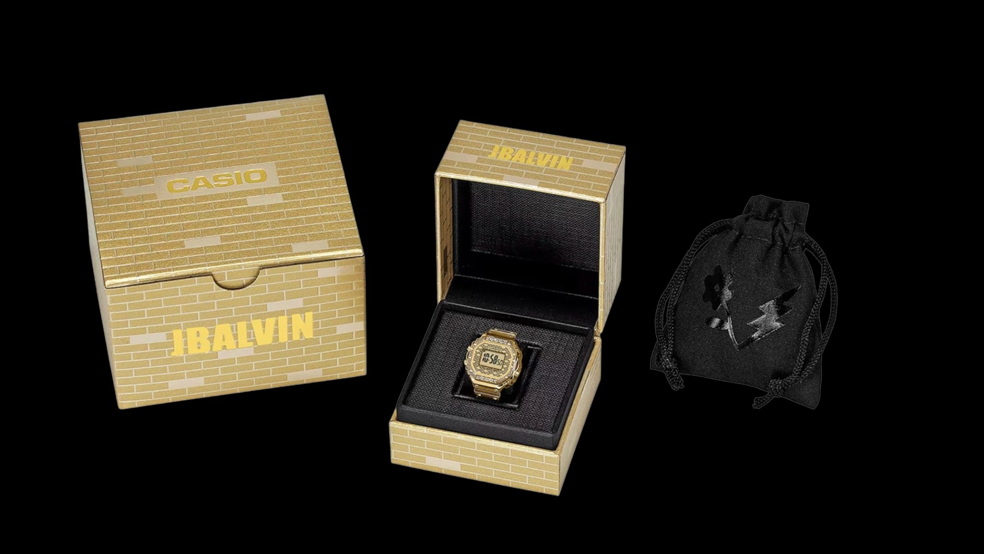 J Balvin and Casio Forge a Shockingly Functional $200 USD Gold-Tone Ring Watch