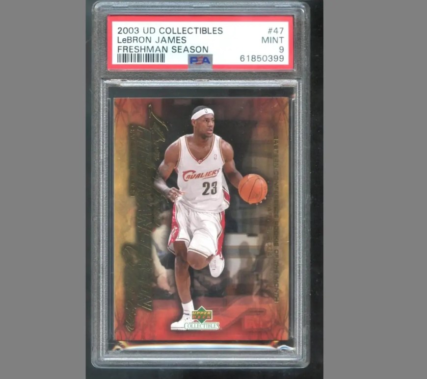 LeBron James Upper Deck Rookie Card (2003 -2004)