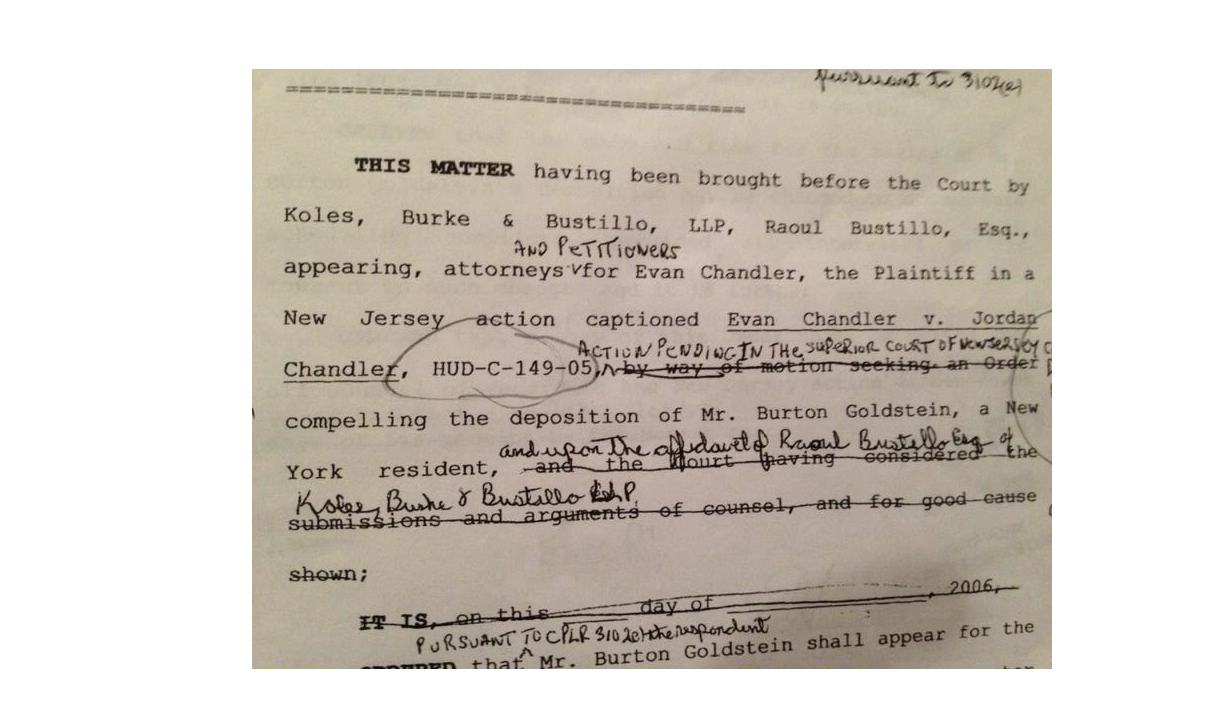 A still showcasing a documented incident from a fan.