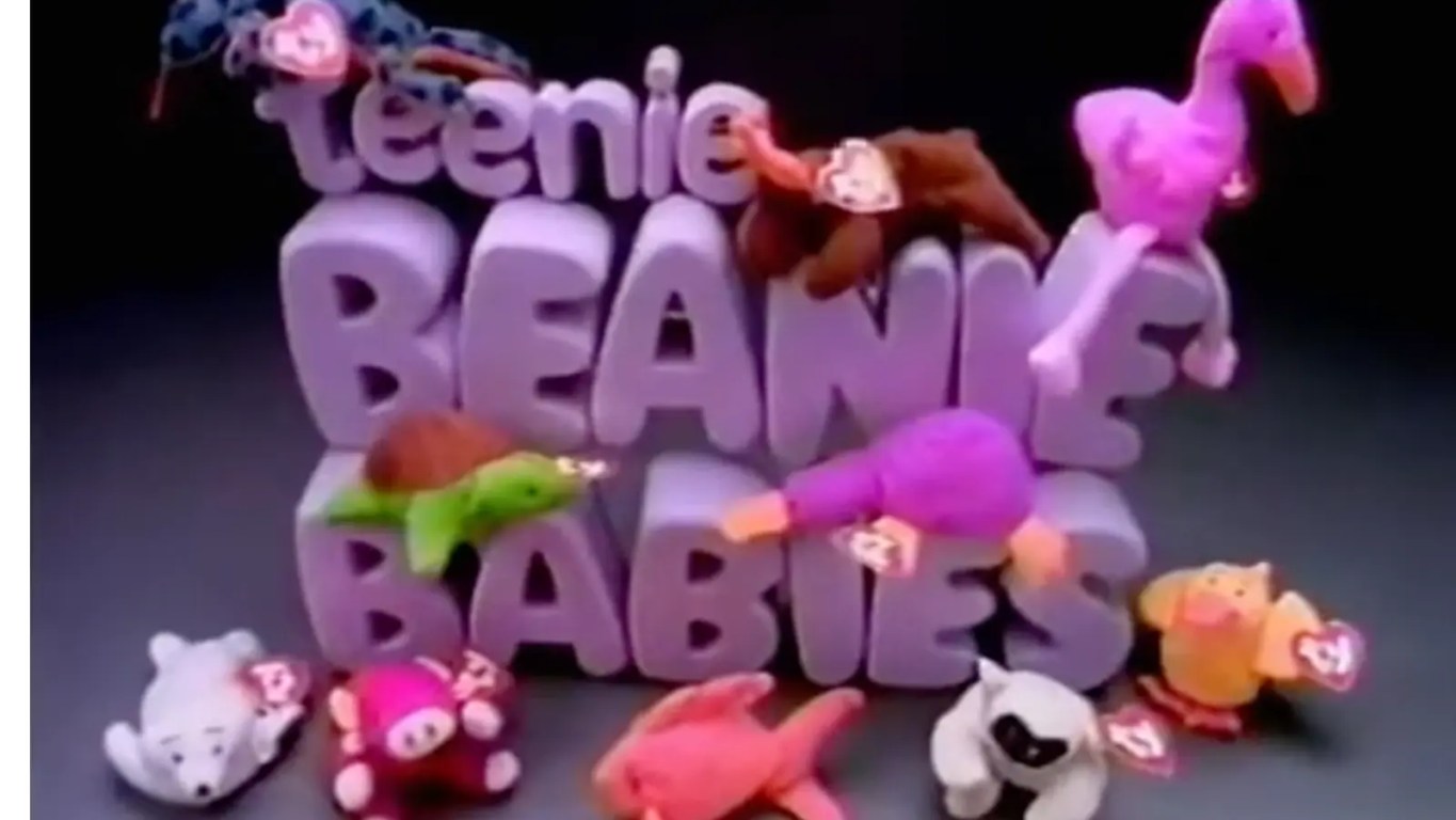 A still from the McDonald's Teenie Beanie Babies commercial circa (1997)