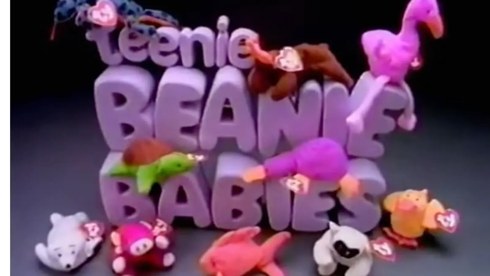 A still from the McDonald's Teenie Beanie Babies commercial circa (1997)