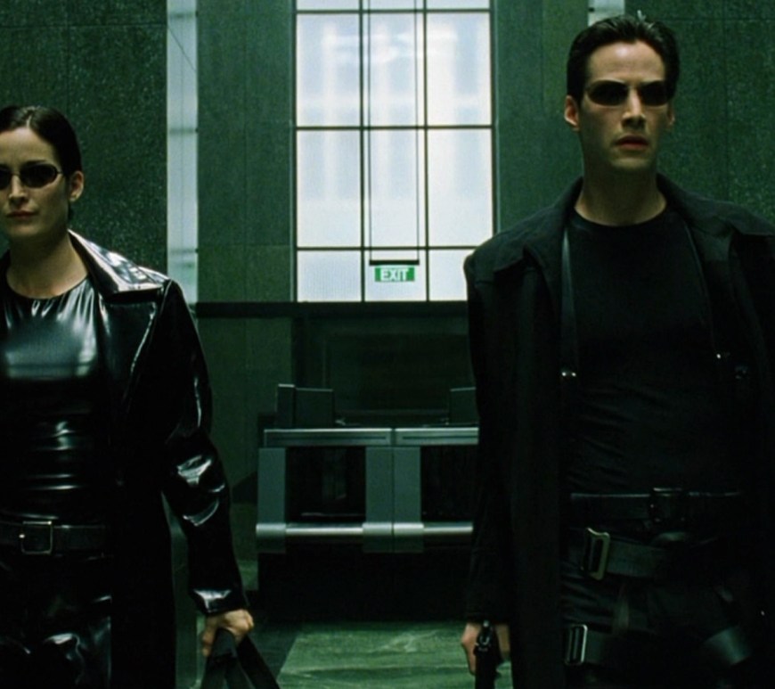 A still of Keanu Reaves from The Matrix (1999)