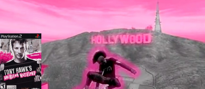A still from Tony Hawk's American Wasteland (2005)