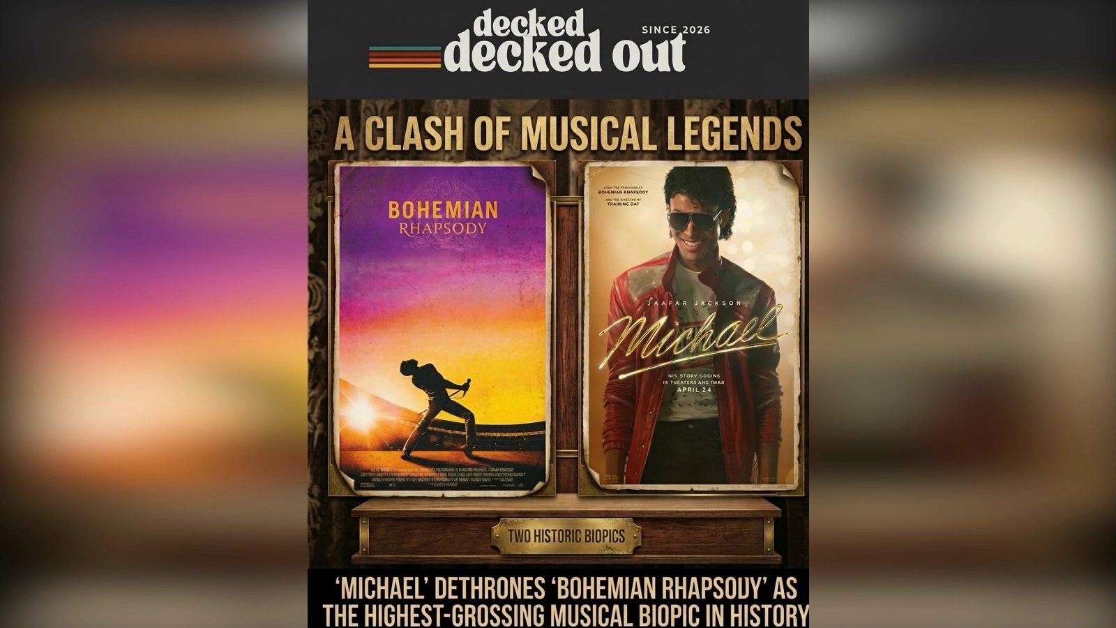 ‘MICHAEL’ Dethrones ‘Bohemian Rhapsody’ as the Highest-Grossing Musical Biopic in History
