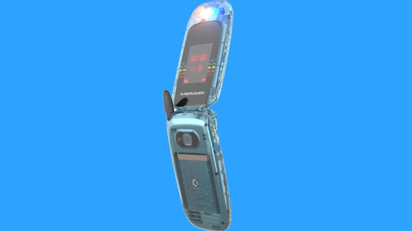 Commodore’s New 8020 Flip Phone Is a Retro Dream With a Modern Twist