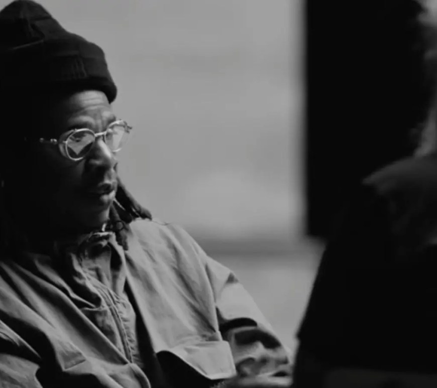 Jay-Z documentary HBO black and white still Rick Rubin