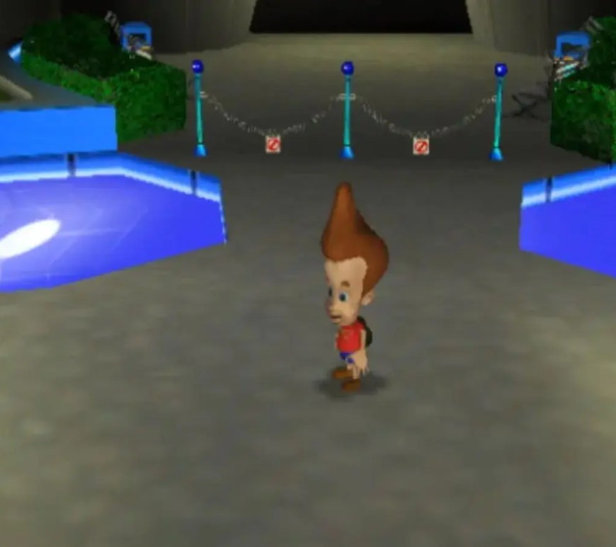 A still of Jimmy Neutron in "Jimmy Neutron: Boy Genius Video Game" (2001)