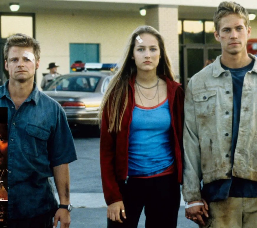 A still from the 2001 movie Joy Ride starring Paul Walker