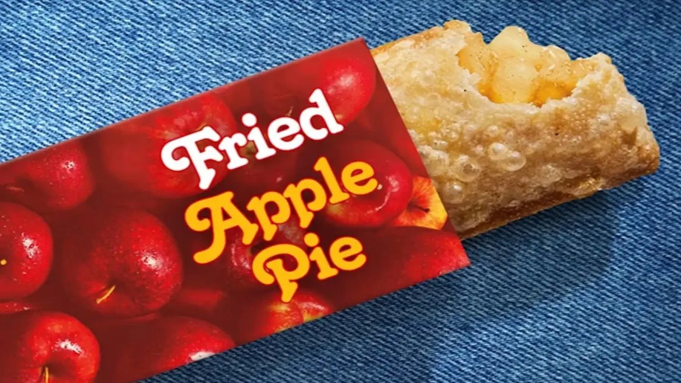 A picture of the limited-edition McDonald's fried apple pie can be ordered this summer.