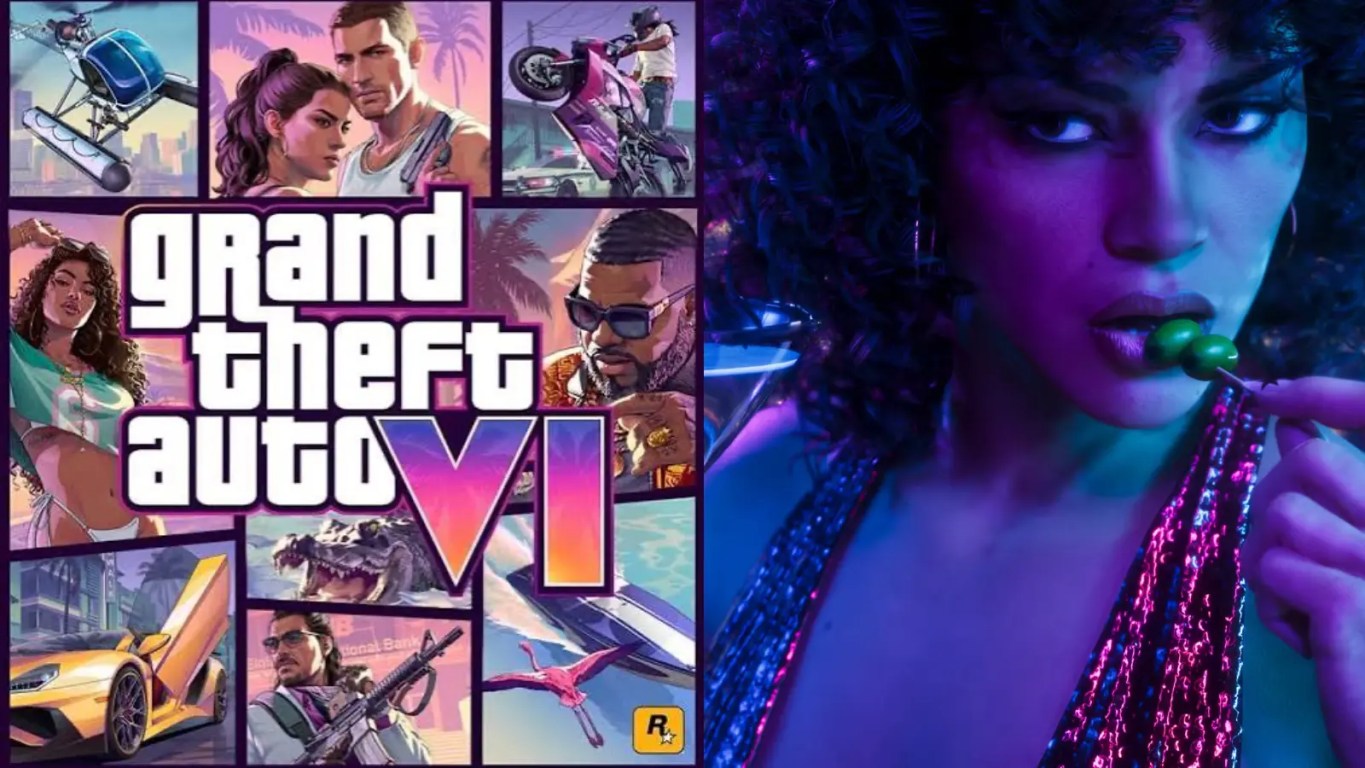 A dark, cinematic still of GTA 6 from Rockstar Games
