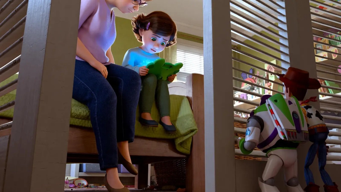 An still depicting Lily Pad in the upcoming Toy Story 5 movie