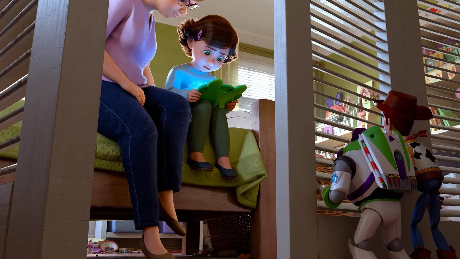 An still depicting Lily Pad in the upcoming Toy Story 5 movie