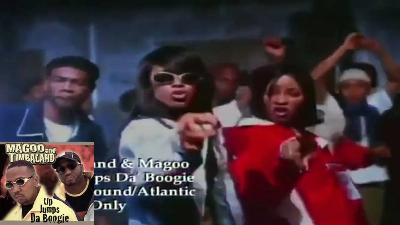 A still from the Up Jumps Da Boogie Music Video (1997)