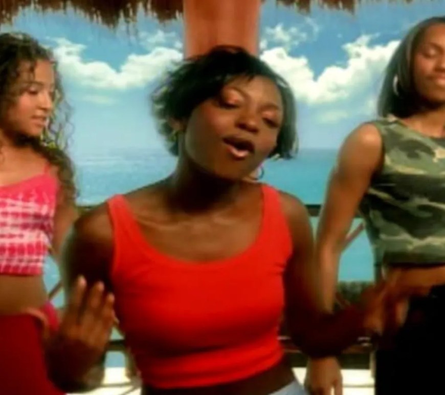 A still from 3LW's Playas Gon' Play Music Video (2001)
