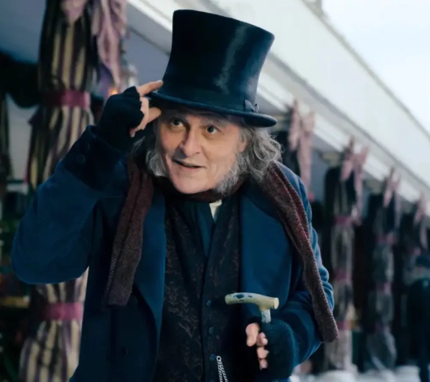 Johnny Depp as Ebenezer Scrooge
