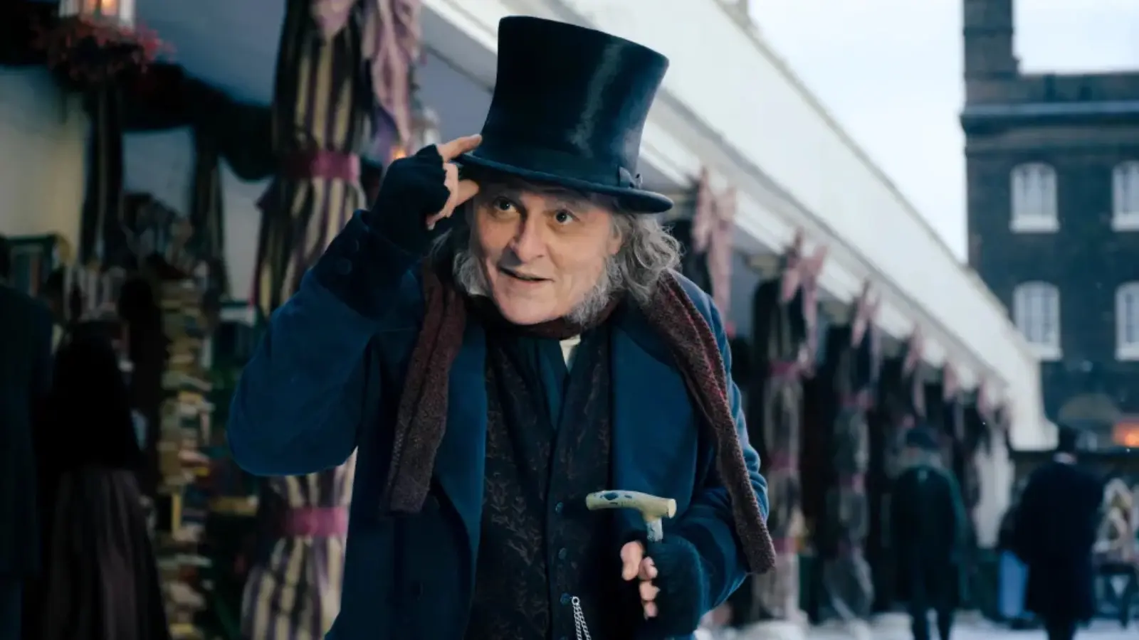 Johnny Depp Crashes Comic-Con in Character Ahead of Dark ‘Ebenezer’ Trailer Debut