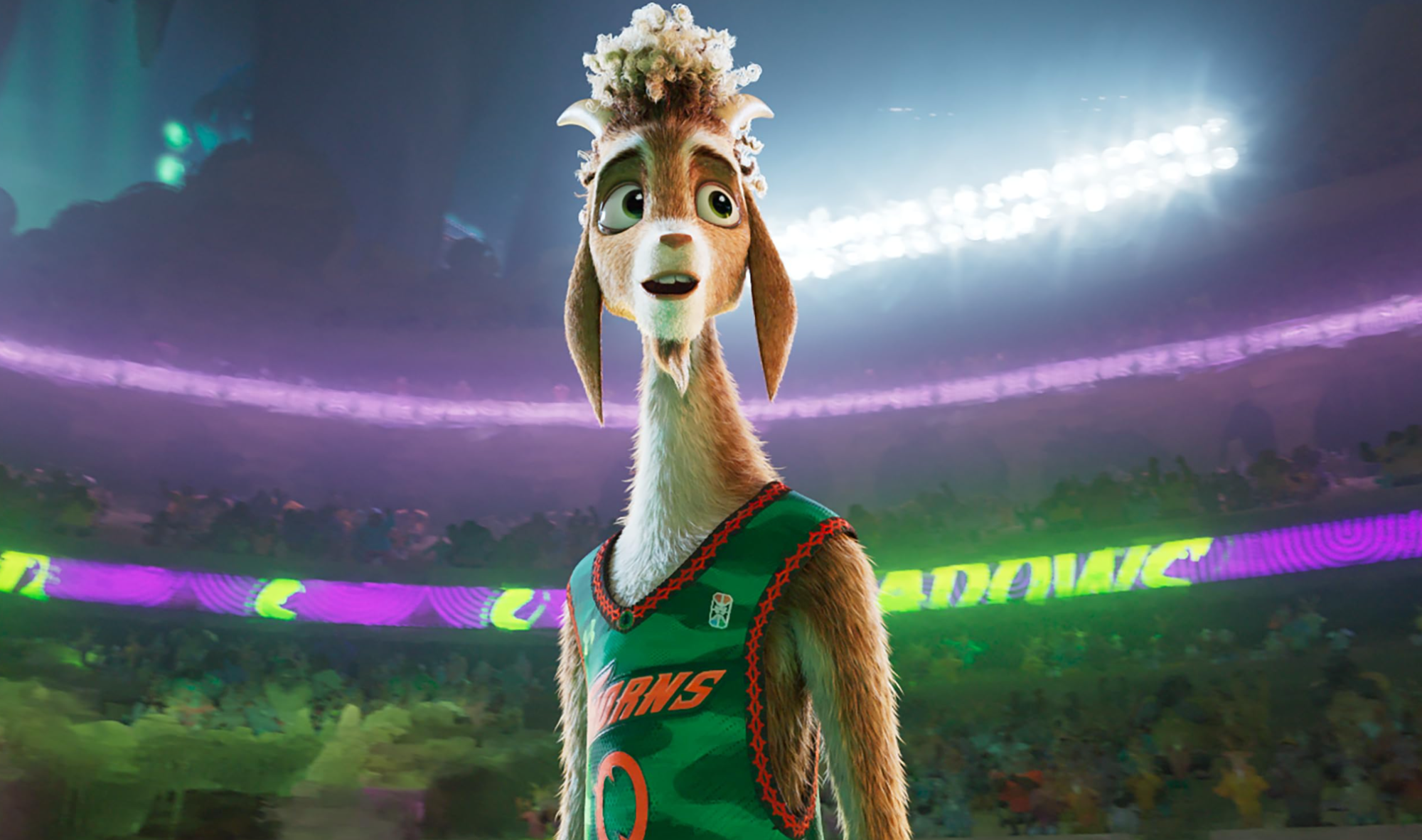 A still from "Goat" (2026)
