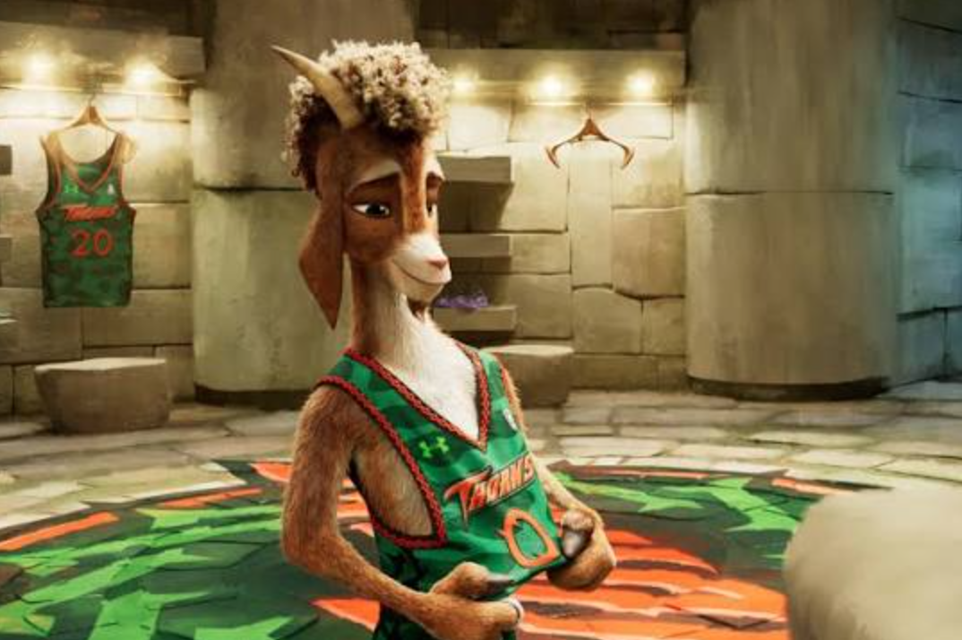 A still from "Goat" (2026)